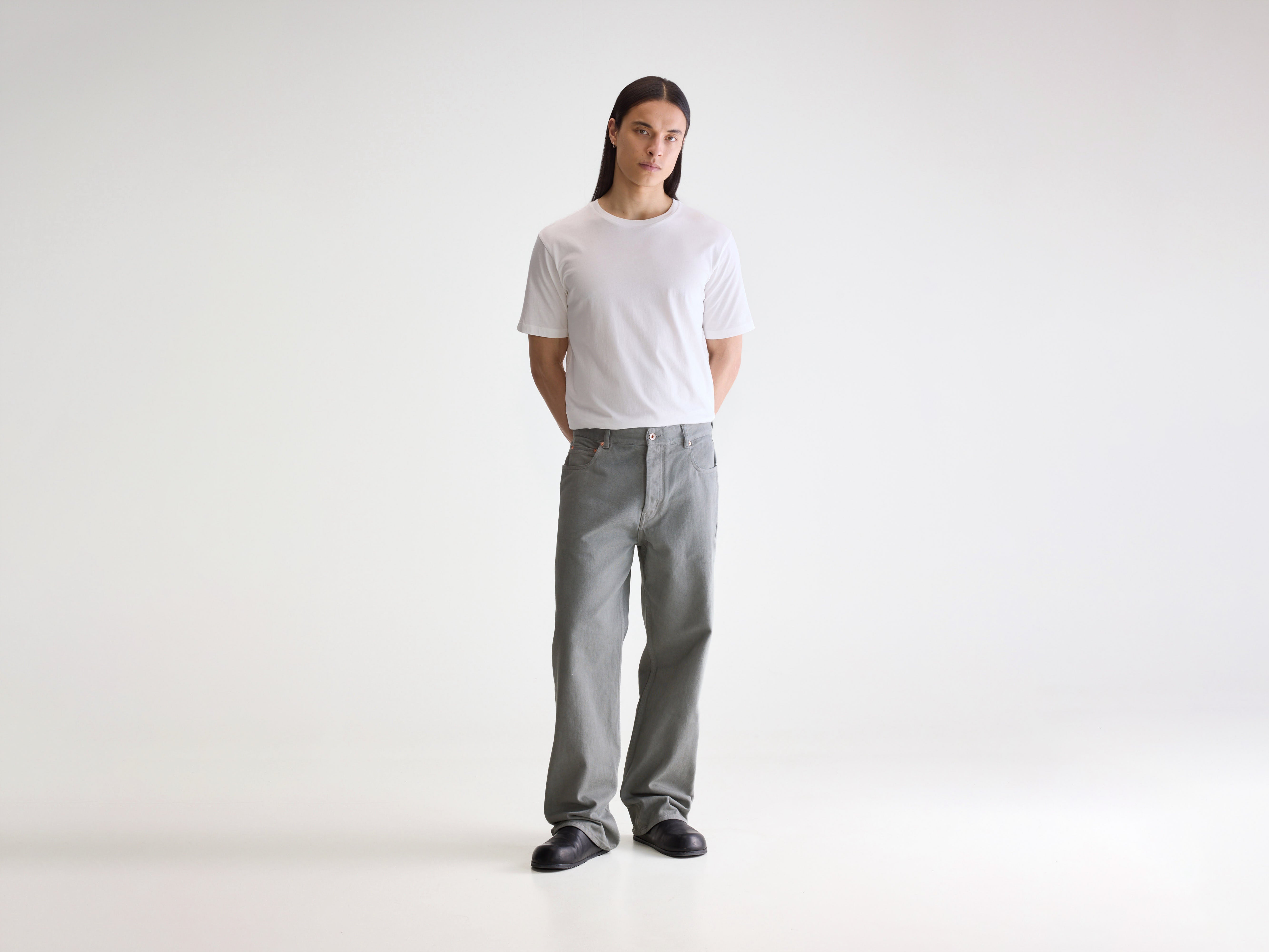 Point straight trousers (252 / M / MOUSE)