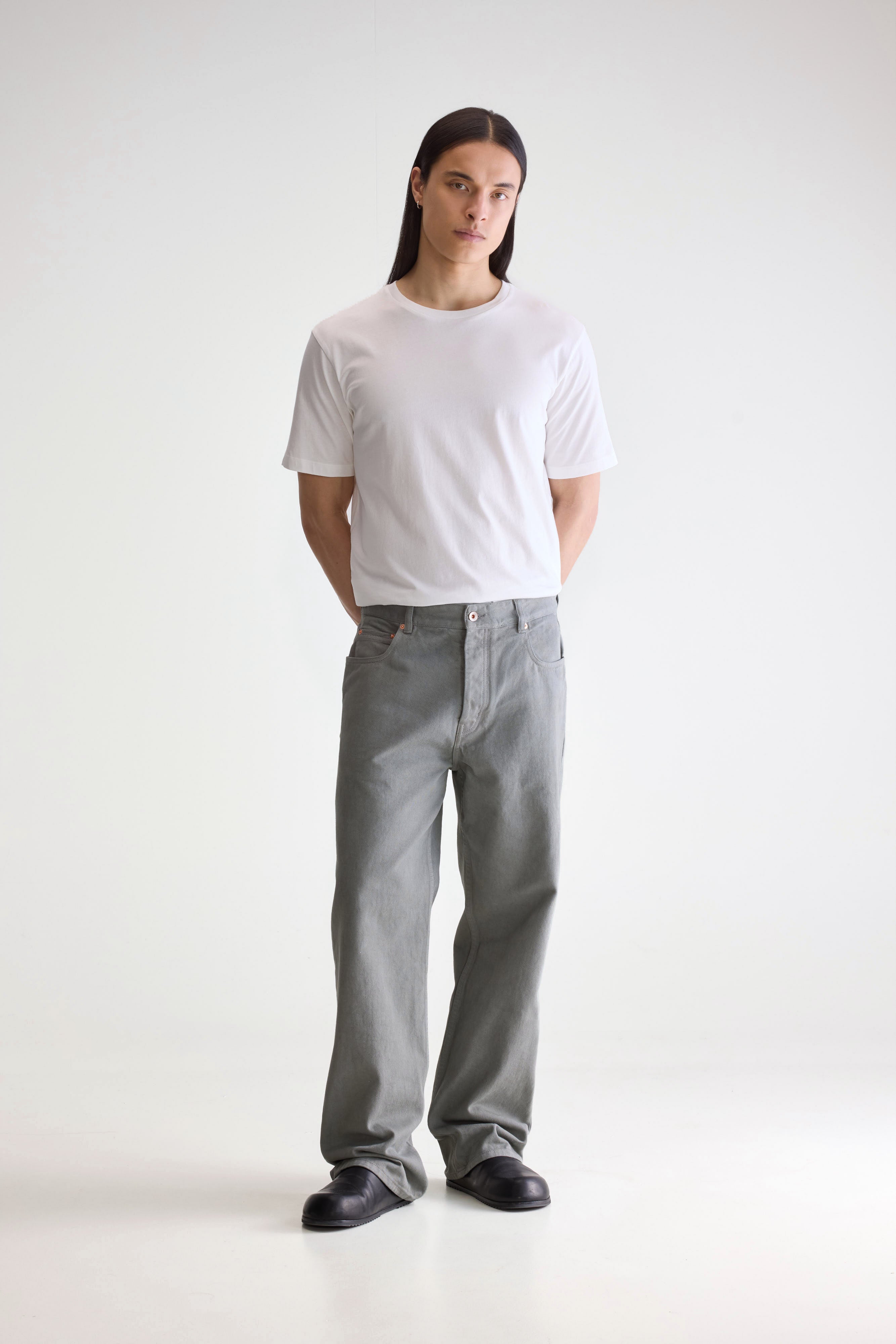 Point straight trousers (252 / M / MOUSE)