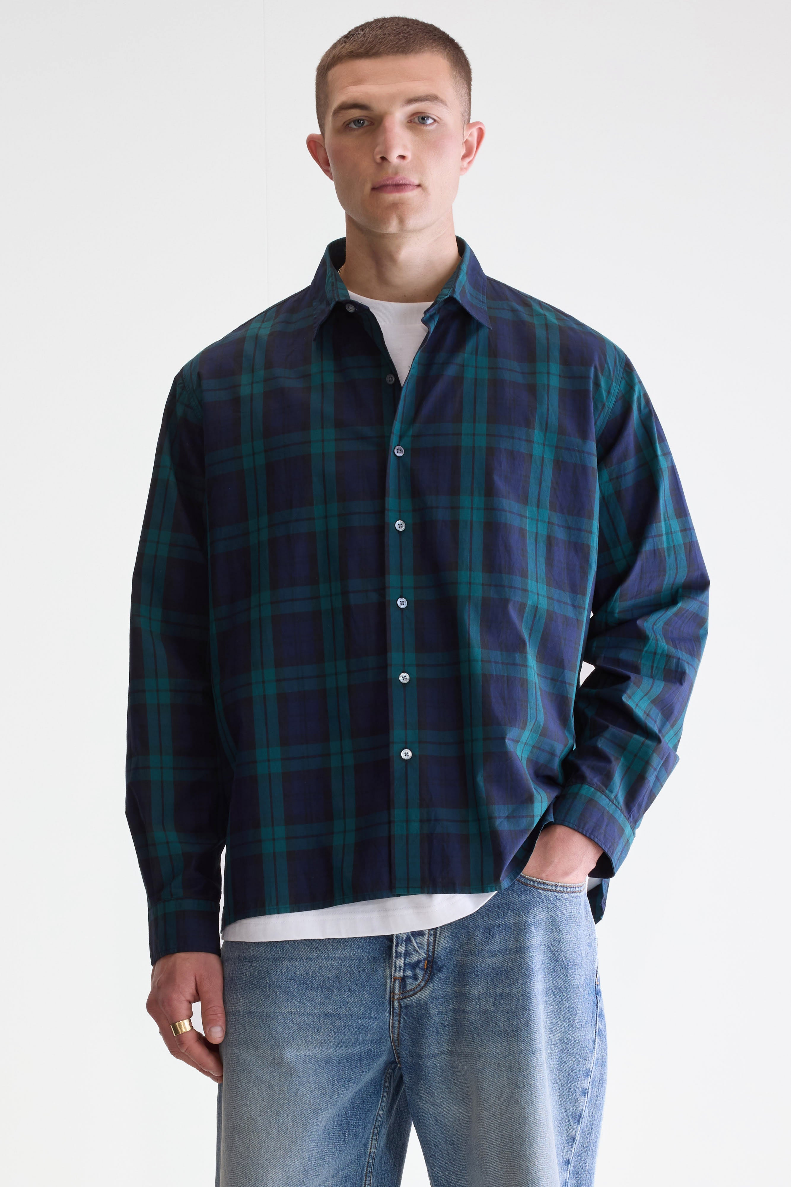 Gollie Relaxed Shirt - Check e For Men | Bellerose