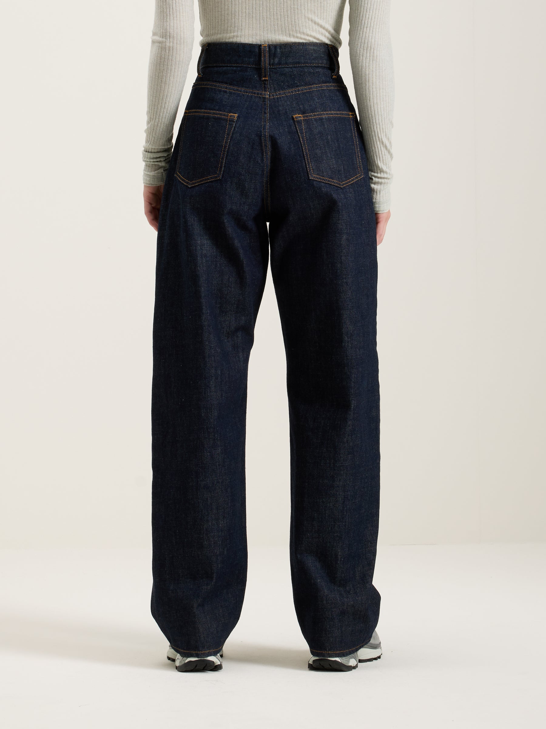 Denim N. 61 Wide Jeans - Rinse For Women | Bellerose